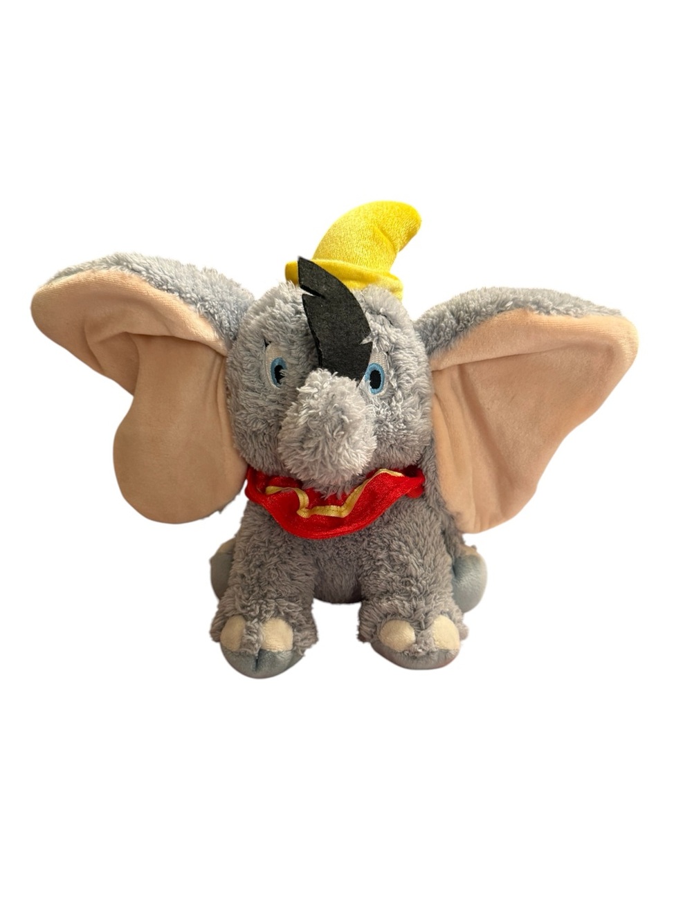 Disney Parks Dumbo with feather bean bag plush NWT